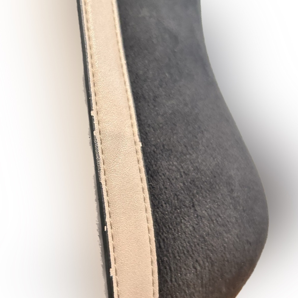 Urban Originals gray Bucket Bag drawstring opening/woven multicolor sides - Picture 6 of 12